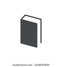 Trendy Book Education School Icon Vector Logo Template