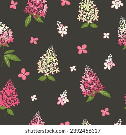 Patrón botánico de moda sin costura. Diseño abstracto y floral pastel. Dibujado a mano. Para telas de moda, decoración casera, edredón, camisetas, tarjetas, plantillas, raspado, mantas, decoración de pared. Vector 