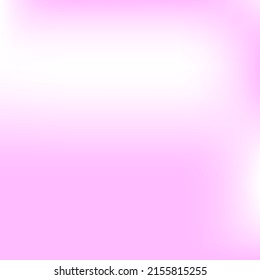 Trendy Bright Vibrant Digital Color Gradient Background. Empty Minimal Pink Fashion Gradient Mesh. Liquid Watercolor Soft Light Barbie Blurry Wallpaper. Vector White Smooth Pastel Blurred Texture.