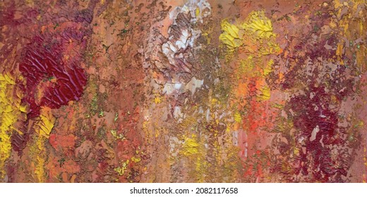 Trendy brown marble texture. Oil painting. Abstract rainbow watercolor background. Fluid art pattern. Smooth watercolor vector illustration for web, poster, banner. Pastel colors gradient pattern.