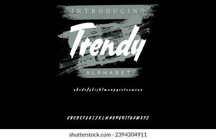 Trendy BRUSH Signature Font Calligraphy Logotype Script Brush Font Type Font lettering handwritten