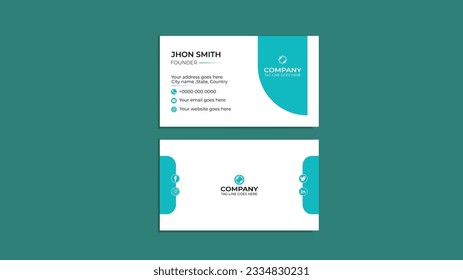 Trendy business card design trendy business card design minimal name card design