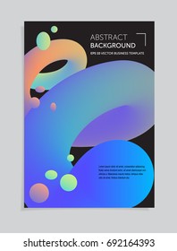 Trendy business design template. Abstract background. Eps 10 file.