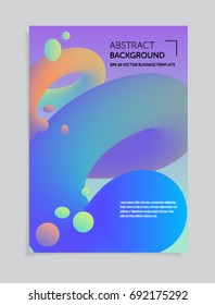 Trendy business design template. Abstract background. Eps 10 file.