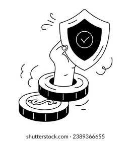 Trendy Business and Media Mini Doodle