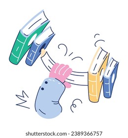 Trendy Business and Media Mini Doodle