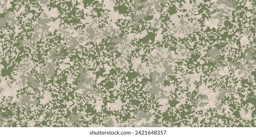 Trendy camouflage military pattern. Vector camouflage pattern for clothing design.