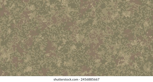 Trendy camouflage military pattern. Vector camouflage pattern for clothing design.