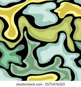 Trendy camouflage military pattern. Vector camouflage pattern, hunter camouflage, duck hunting camo