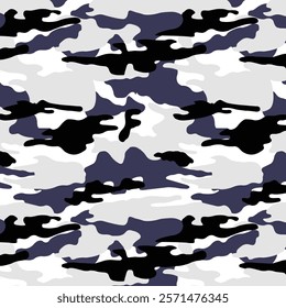 Trendy camouflage military pattern. Vector camouflage pattern, hunter camouflage, duck hunting camo