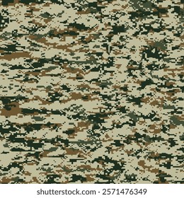 Trendy camouflage military pattern. Vector camouflage pattern, hunter camouflage, duck hunting camo