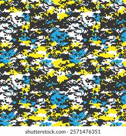 Trendy camouflage military pattern. Vector camouflage pattern, hunter camouflage, duck hunting camo