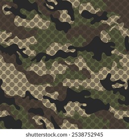 
fundo do exército do padrão de camuflagem moderno, textura do tecido da floresta