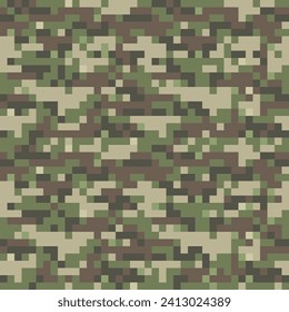 Trendy camouflage pattern for army. Proxy camouflage military pattern	