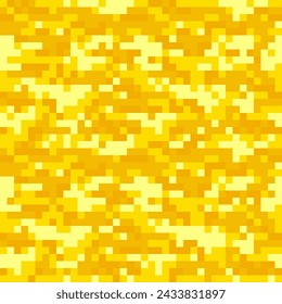 Trendy camouflage pattern for army. Proxy camouflage military pattern, golden texture for fashion design
