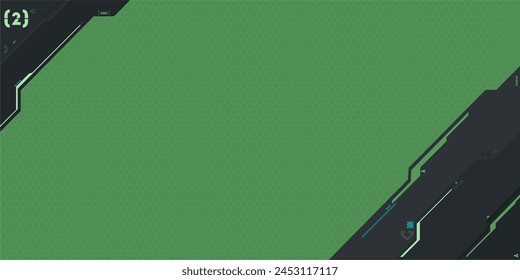 Trendy Carbon Abstract Mecha Metaverse Tech Futuristic Cyber Gaming Geometric Background Art