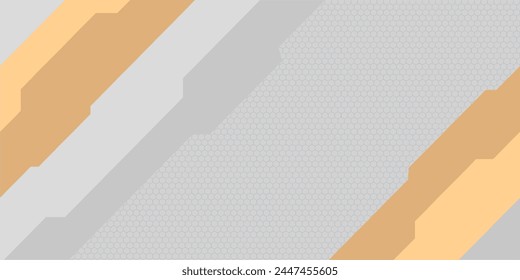 Fondo de Vector de juego futurista de tecnología Abstractas gris carbono de moda 