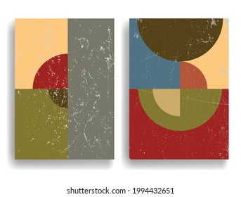 Trendy cards design . Minimal modern style . Geometric pattern . Motion wallpaper element. For web and mobile app, paper art , brochure , poster, booklet