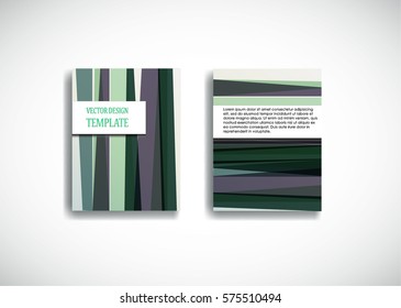 Trendy cards design . Minimal modern style . Geometric pattern . Motion wallpaper element. For web and mobile app, paper art , brochure , poster, booklet, backgrounds or covers.