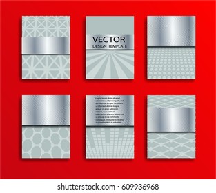 Trendy cards design . Modern Technology style . Geometric pattern . Motion wallpaper element. For paper art , brochure , poster, booklet, visit card, flyer or banner. Abstract Vector Illustration.
