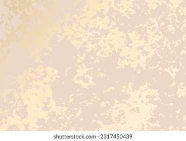 Trendy Chic background. Modern stylish gold texture for cover design, cards, flyer, poster, print, gift wrapper, package. Pastel color and gold patina effect. Luxury template for design.