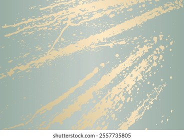 Trendy Chic background. Modern stylish gold texture for cover design, cards, flyer, poster, print, gift wrapper, package. Pastel color and gold patina effect. Luxury template for design.