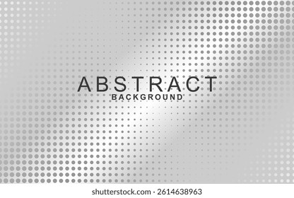 Trendy Chic halftone background. Modern stylish silver texture for cover design, cards, flyer, poster, print, gift wrapper, package. Luxury grey halftone template for design.	