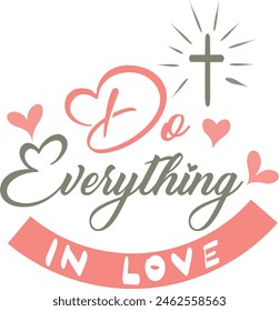 Trendy Christian quote for print or use as poster, card, flyer, sticker or T Shirt