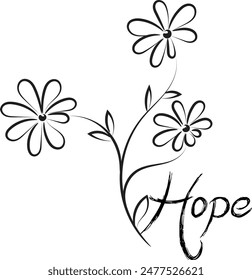 Trendy Christian quote for print or use as poster, card, flyer, sticker or T Shirt
