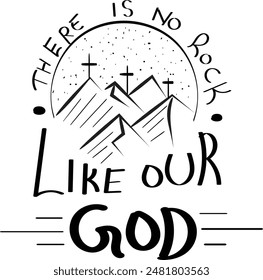 Trendy Christian quote for print or use as poster, card, flyer, sticker or T Shirt