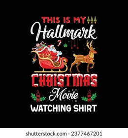TRENDY CHRISTMAS T SHIRT DESIGN