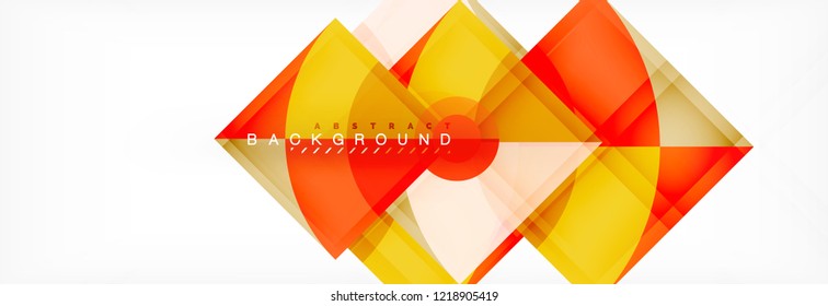 Composición de círculos de moda fondo geométrico, diseño vectorial
