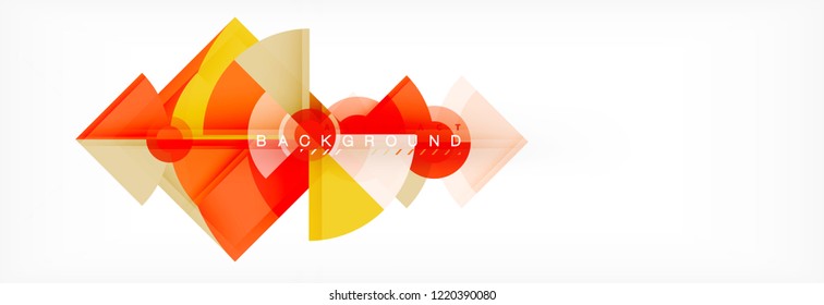 Composición de círculos de moda fondo geométrico, diseño vectorial