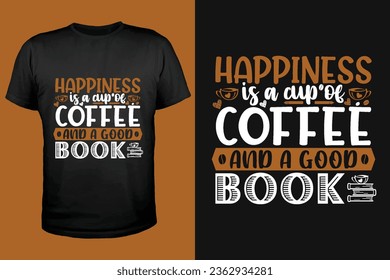 Trendy Coffee T-shirt Design for coffee lover