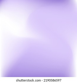 Trendy Cold Dynamic Curve Background. Pastel Color Liquid Fashion Smooth Surface. Spotlight Violet Purple Lavender Vibrant Swirl Gradient Mesh. Watercolor White Paint Fluid Gradient Background.