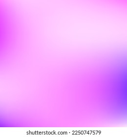 Trendy Cold Liquid Violet Pastel Blurry Background. Watercolor Pink Smooth Blurred Texture. Barbie Color Purple Vibrant Gradient Background. Multicolor Lavender Light Dark Bright Gradient Mesh.