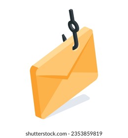 Trendy Collection of Cybersecurity Isometric Icon