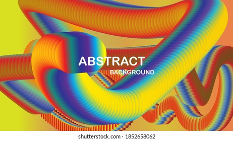 Trendy color gradient abstract background. Vector Illustration For Wallpaper, Banner, Background, Card, Book Illustration, landing page