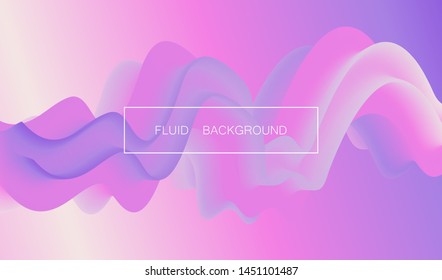 Trendy color. Gradient fluid abstract background. Modern texture for layout, banner, poster, flyer, card, web design. Vector eps10.
