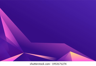 trendy color gradient geometry abstract modern design background