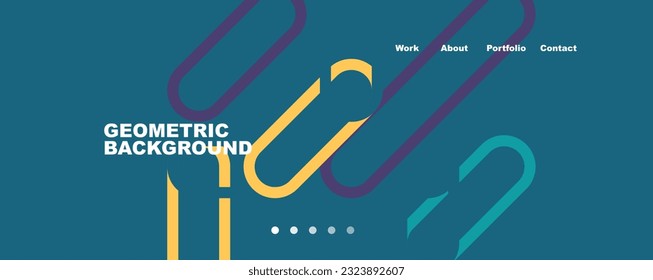 Fondo abstracto de líneas superpuestas de color de moda. Ilustración vectorial para fondo de escritorio, pancarta, fondo, tarjeta, ilustración del libro, página de inicio