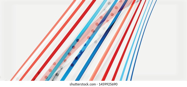 Trendy color stripes lines wave, great design for any purposes. Vector line pattern. Vector geometric background. Wavy line techno template