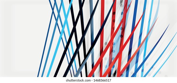 Trendy color stripes lines wave, great design for any purposes. Vector line pattern. Vector geometric background. Wavy line techno template