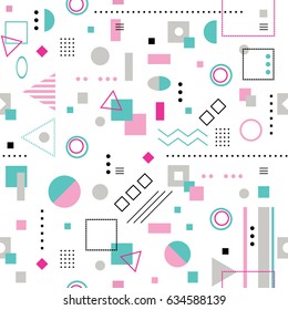 trendy colorful abstract pattern