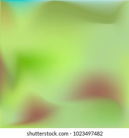 Trendy colorful blur fluid texture. Hologram foil motion background. Abstract gradient holographic blurry backdrop. Vector design template
