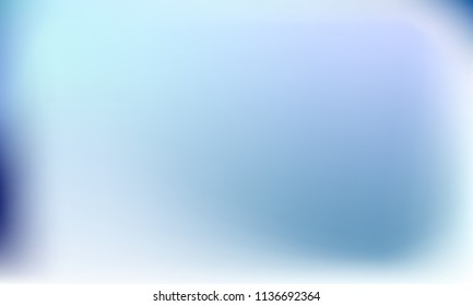 Trendy colorful blur fluid texture. Hologram foil motion background. Colored vector illustration. Abstract holographic blurry backdrop. Gradient mesh. White Blue Green.