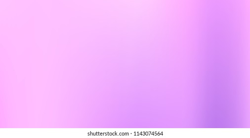 Trendy colorful blur fluid texture. Hologram foil motion background. Colored vector illustration. Abstract holographic blurry backdrop. Gradient mesh. Violet Orchid Iris Lavender Purple.