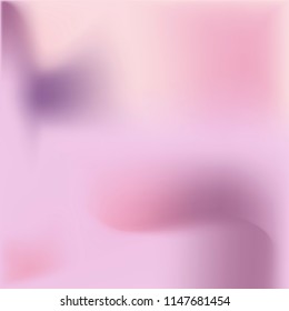 Trendy colorful blur fluid texture. Hologram foil motion background. Abstract gradient holographic blurry backdrop. Vector design template
