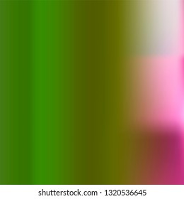 Trendy colorful blur fluid texture.  Vibrant cosmic vector. Blurry hipster liquid background. Holographic foil backdrop. Vector design template