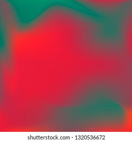 Trendy colorful blur fluid texture. Hologram foil motion background. Abstract gradient holographic blurry backdrop. Vector design template
